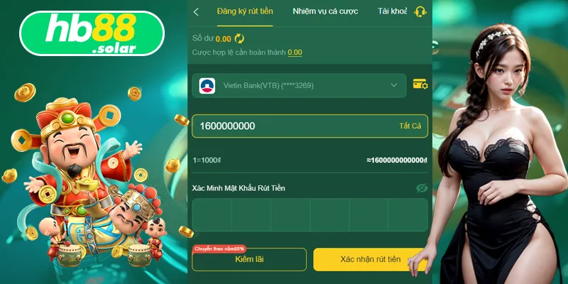 Giao dịch nhận thưởng qua phương thức ví điện tử